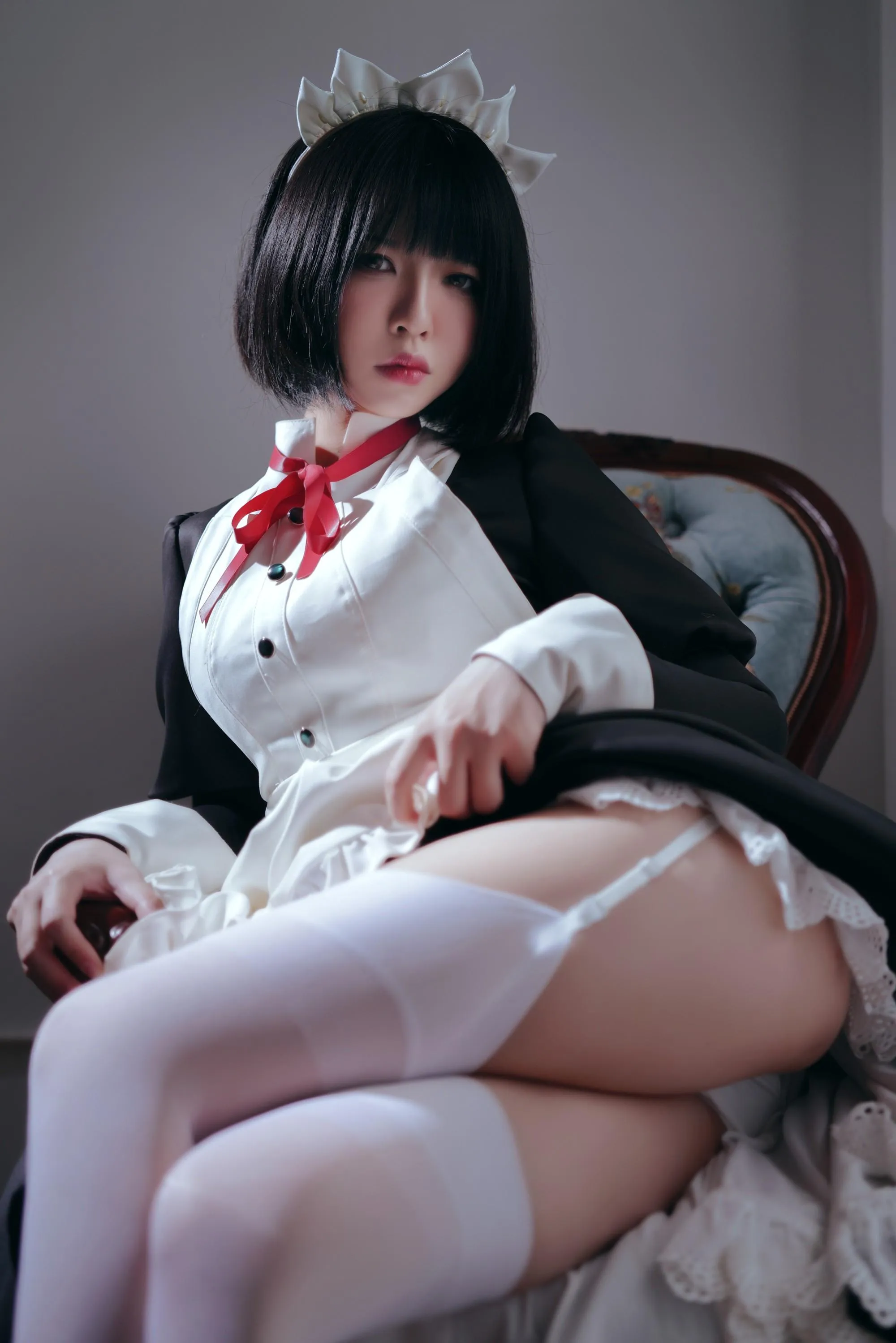 半半子 – NO.15 嫌パン メイド [60P]插图1